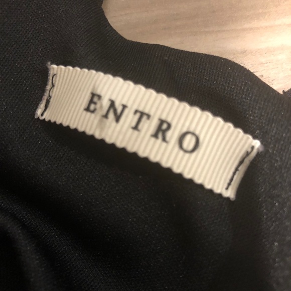 SOLD! Chevron Black and Teal Maxi Dress - Picture 5 of 5